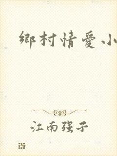 乡村情爱小说
