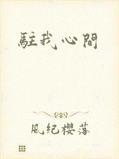 驻我心间