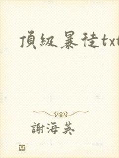 顶级暴徒txt封面