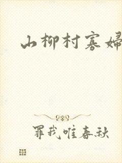 山柳村寡妇情史