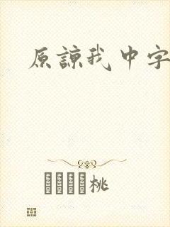 原谅我中字