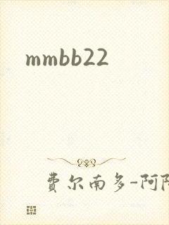 mmbb22封面