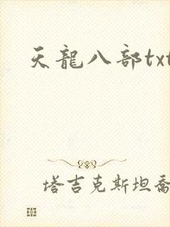 天龙八部txt