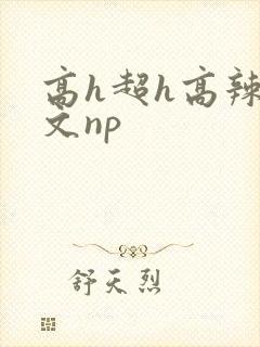 高h超h高辣h文np封面