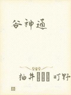 谷神通封面