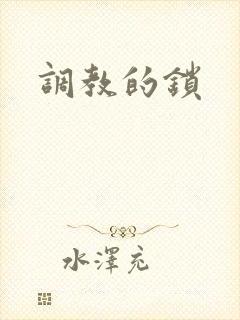 调教的锁封面
