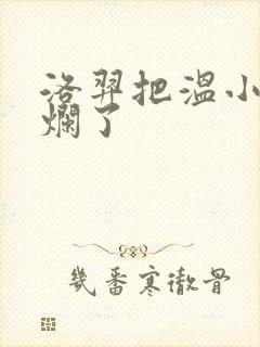 洛羿把温小辉做烂了