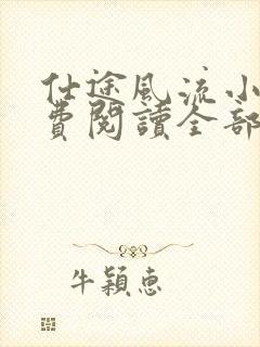 仕途风流小说免费阅读全部章节封面