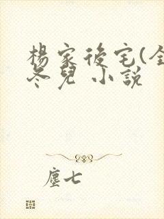 杨家后宅(全)冬儿 小说