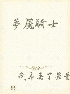 梦魇骑士封面