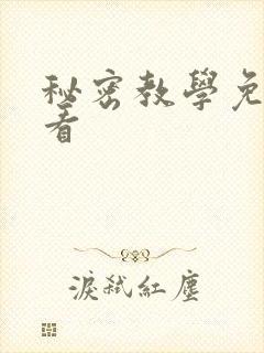 秘密教学免费观看
