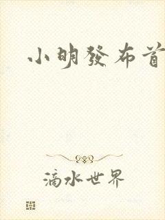 小明发布首页