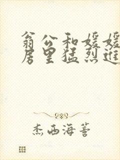 翁公和媛媛在厨房里猛烈进出