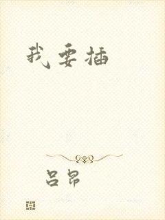 我要插