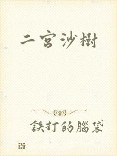 二宫沙树