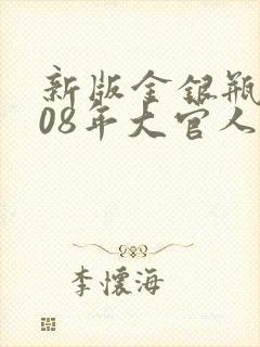 新版金银瓶2008年大官人