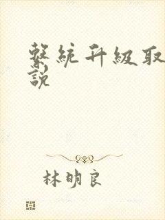 系统升级取液小说封面
