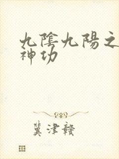 九阴九阳之阴阳神功