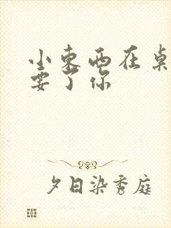 小东西在桌子上要了你