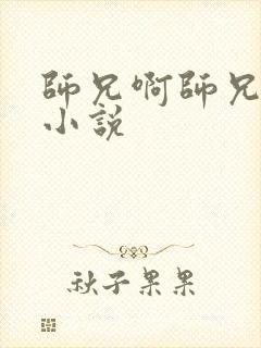 师兄啊师兄原著小说封面