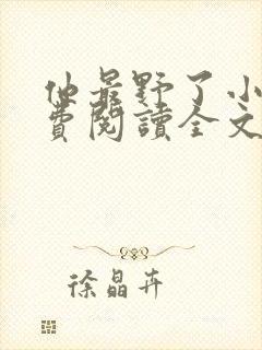 他最野了小说免费阅读全文