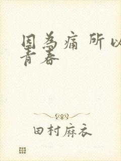 因为痛 所以叫青春