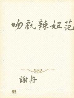 吻戏辣妞范封面