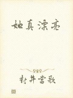 她真漂亮封面