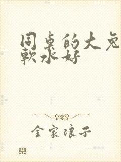 同桌的大兔子好软水好