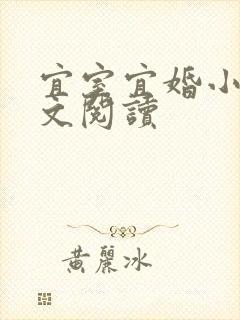 宜室宜婚小说全文阅读封面