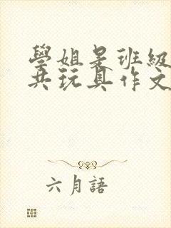 学姐是班级的公共玩具作文封面