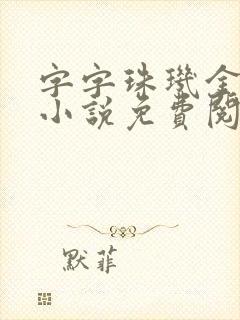字字珠玑金银花小说免费阅读