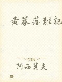 黄蓉落难记阅读