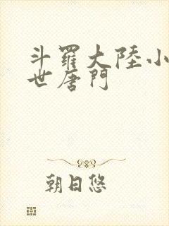 斗罗大陆小说绝世唐门