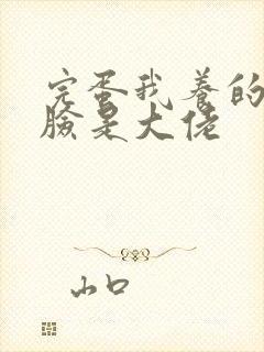 完蛋我养的小白脸是大佬