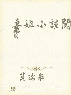 妻姐小说阅读免费封面