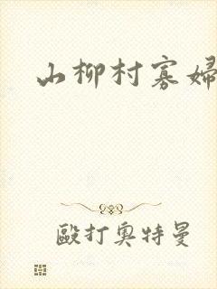 山柳村寡妇情史