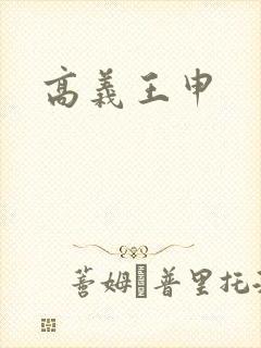 高义王申封面