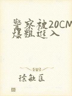 警察被20CM爆粗进入