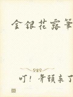 金银花露笔趣阁封面