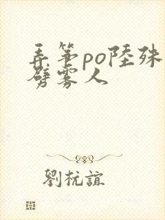 弄筝po陆殊词劈雾人封面