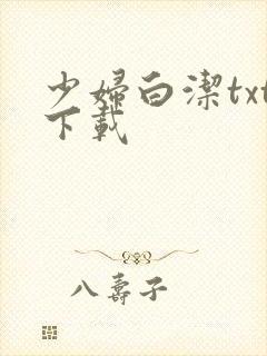 少妇白洁txt下载