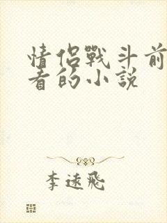 情侣战斗前适合看的小说