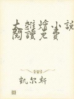 大杂烩小说全集阅读免费