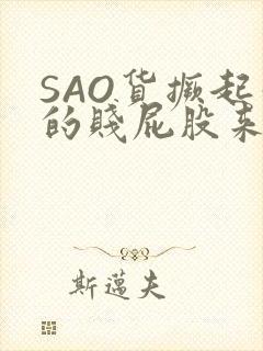 SAO货撅起你的贱屁股来