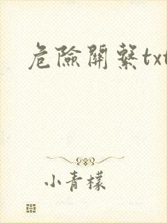 危险关系txt