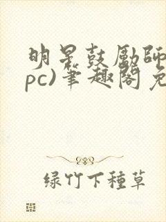 明星鼓励师(npc)笔趣阁免费