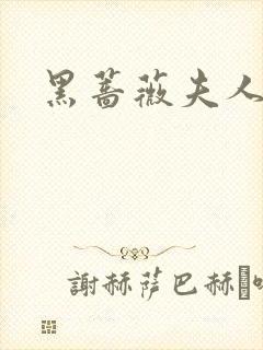 黑蔷薇夫人