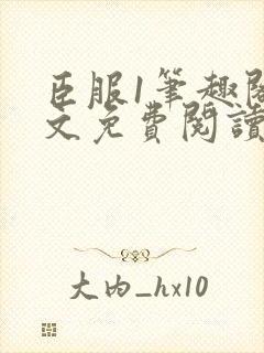 臣服1笔趣阁全文免费阅读无弹窗