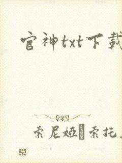 官神txt下载